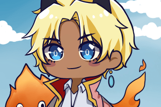 draw nft chibi character