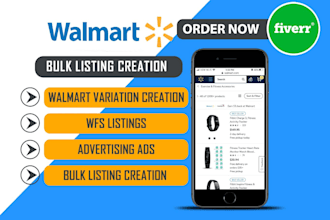 manage your walmart seller account and design the website for your walmart