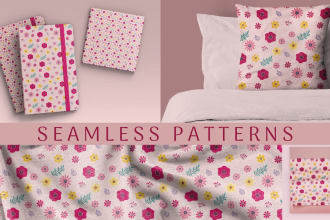 make amazing unique seamless patterns