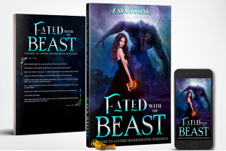 design paperback, hardcover or ebook cover