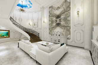 create amazing 3d exterior and interior designs for you