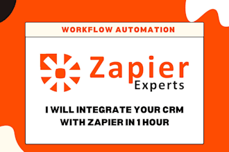 integrate your CRM with zapier in 1 hour