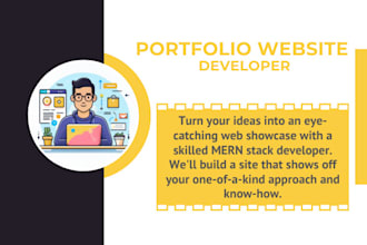 build portfolio website, business website for you