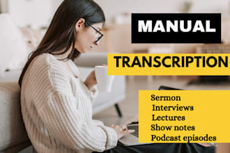 do podcast transcription and write engaging show notes
