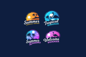 design travel adventure and hotel logo