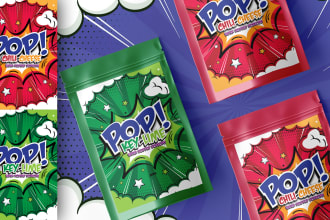 design a premium label and packaging for your product