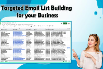 do targeted email list building for your business