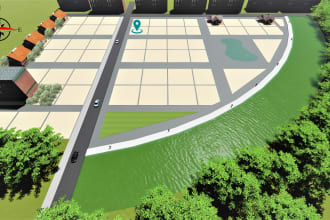 do architectural site plan rendering and layout drawings
