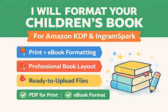 do book formatting, kindle ebook, paperback, hardcover formatting kdp
