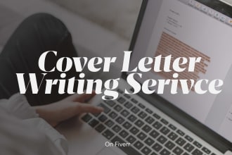 write professional cover letter for your job application
