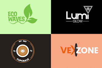 design wordmark logo using unique concepts
