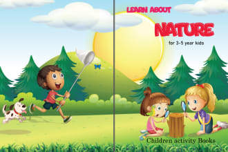 design children storybook illustraton and book cover