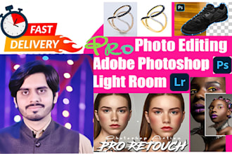 do bulk photo editing retouching in lightroom and photoshop