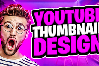 design attractive viral youtube thumbnails