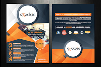 do marketing flyer and business materials