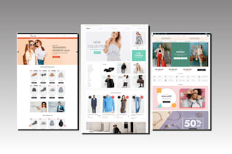 create profitable shopify website or shopify store design