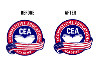 do quick vector trace and recreate logo