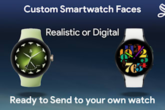 create a watch face for your wearos smart watch