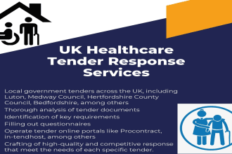 respond to UK healthcare tender questionnaires for you