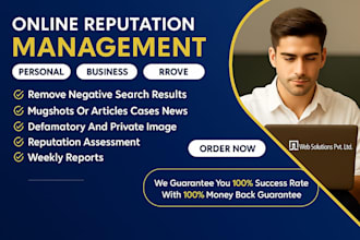 remove mugshots articles cases false bad news negative links on google search