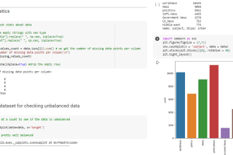 do data analysis in jupyter notebook using python