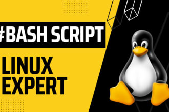 write linux bash shell scripts for your automation