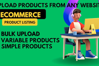 upload simple or variable products in woocommerce wordpress