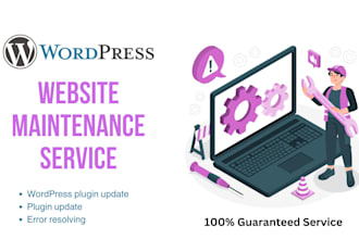 do monthly wordpress website maintenance