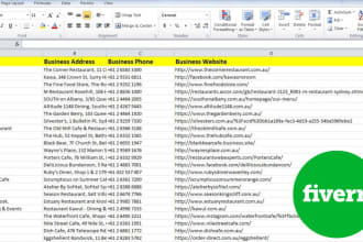 do b2b lead genaration and business email list building