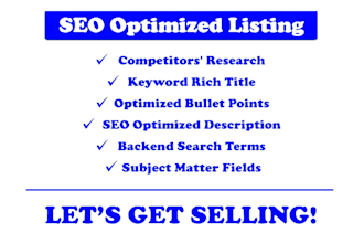 write amazon product listing description, SEO amazon listing optimization