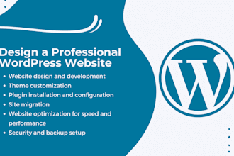 built business or ecommerce wordpress websites