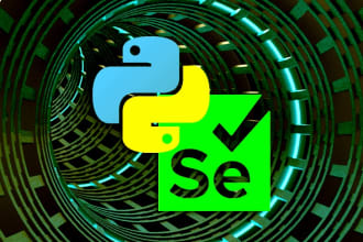 build python selenium automation bots, scripts and scrapers