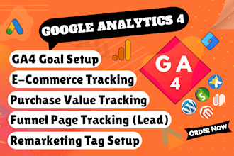 setup google analytics 4, gtm, ga4 ecommerce tracking, conversion tracking GTM