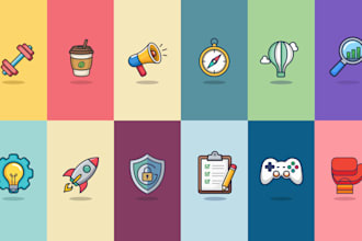 create brand logo and icon design for your business