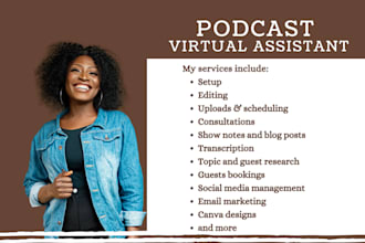 be your professional end to end podcast manager
