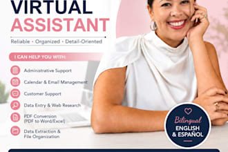 be your virtual assistant and administrative support