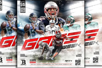 design a topnotch advertising sport poster, or flyer
