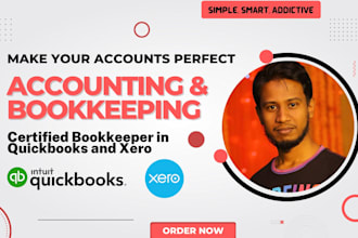 solve bookkeeping problem in quickbooks and xero