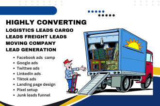 generate moving leads cargo leads transport leads moving company leads