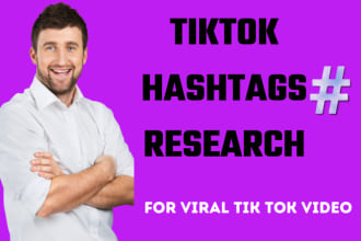 research hashtags to grow tik tok video viral on tiktok