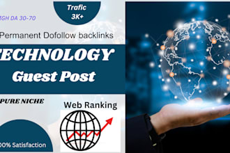 provide tech guest posts high da, the authority on pure technology sites
