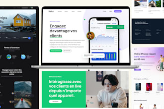manages web development and maintenance services for app
