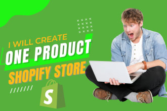 create profitable one product shopify dropshipping store