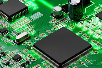 design schematic, pcb, 3d model, create bom and gerber files for fabrication