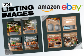 do product photo editing for amazon listing pictures infographic