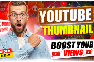design an amazing youtube thumbnail for your videos