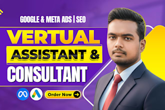 be your seo, google ads, fb ads, digital marketing virtual assistant, consultant