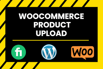 upload and optimize your products on woocommerce