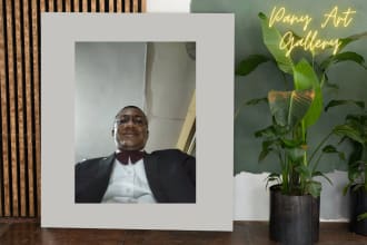 design unique canvas art decor, frame and deliver at doorstep