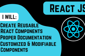create reusable unique react components with documentation